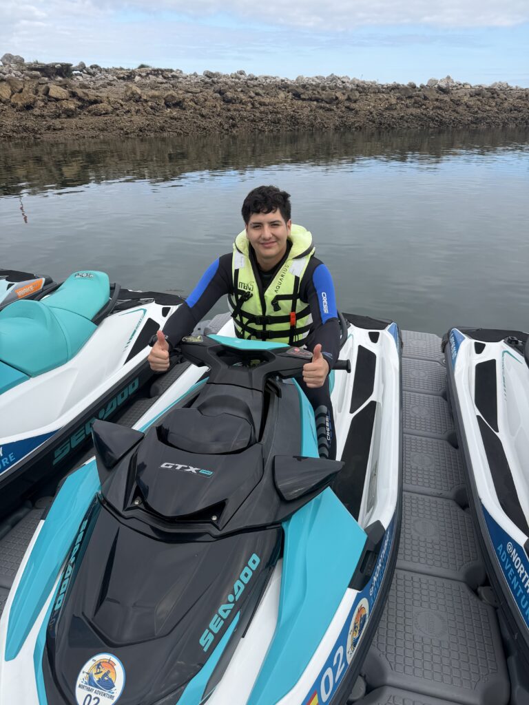 Moto de agua en la bah&iacute;a de Santander con North Bay Adventure