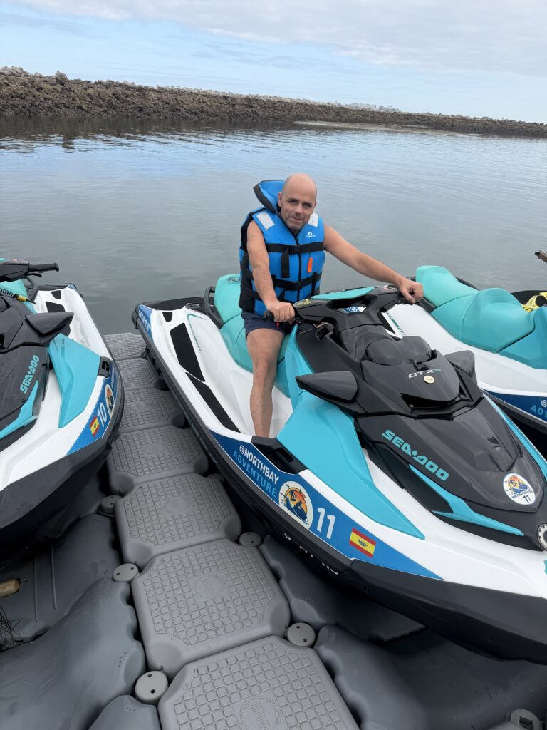Moto de agua en la bah&iacute;a de Santander con North Bay Adventure