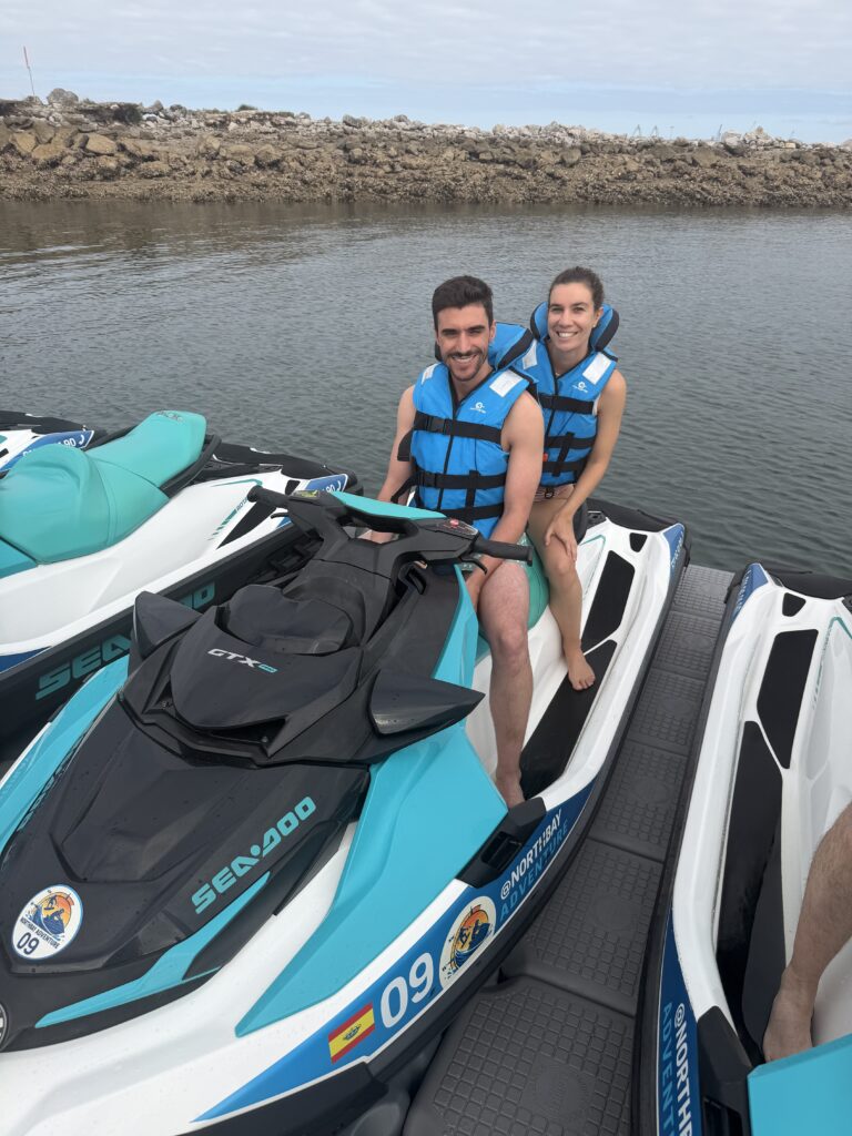 Moto de agua en la bah&iacute;a de Santander con North Bay Adventure
